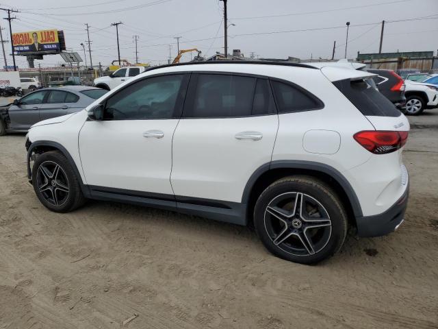 W1N4N4HBXNJ394987 - 2022 MERCEDES-BENZ GLA 250 4MATIC WHITE photo 2