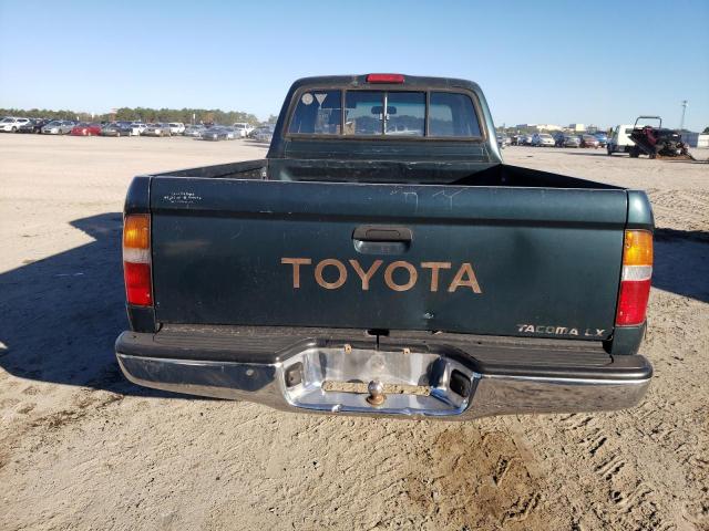 4TAVL52N4TZ200457 - 1996 TOYOTA TACOMA XTRACAB GREEN photo 6