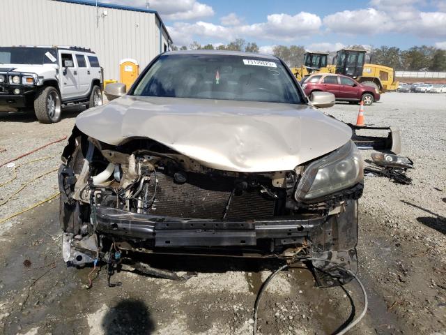 1HGCR3F89DA033145 - 2013 HONDA ACCORD EXL GOLD photo 5