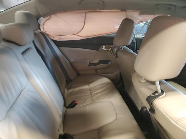 19XFB2F90DE013110 - 2013 HONDA CIVIC EXL თეთრი ფოტო 10