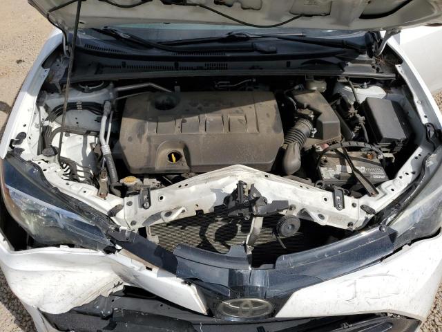 2T1BURHE4HC753873 - 2017 TOYOTA COROLLA L WHITE photo 11