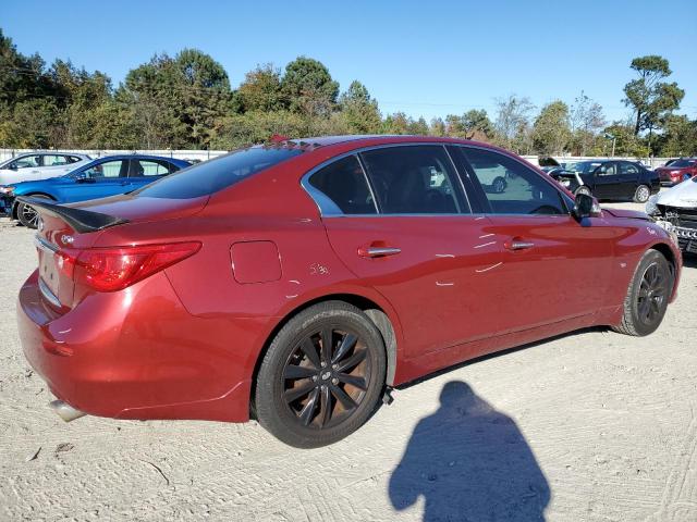 JN1BV7AR4EM684781 - 2014 INFINITI Q50 BASE RED photo 3