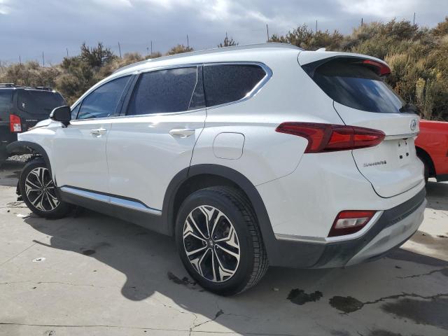 5NMS5CAA1KH106530 - 2019 HYUNDAI SANTA FE LIMITED WHITE photo 2