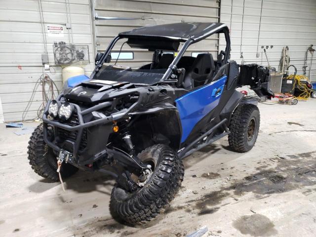 3JB1RAX4XMK002073 - 2021 CAN-AM COMMANDER XT 1000R BLUE photo 2