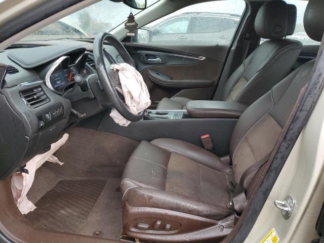 2G1125S30E9199351 - 2014 CHEVROLET IMPALA LT BEIGE photo 7