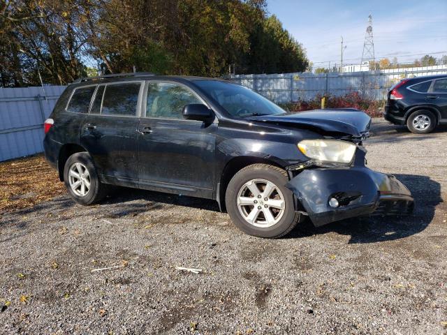 JTEES44A192111843 - 2009 TOYOTA HIGHLANDER BLACK photo 4