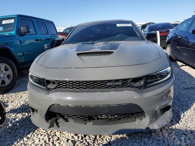 2C3CDXGJ5PH564620 - 2023 DODGE CHARGER SCAT PACK GRAY photo 5