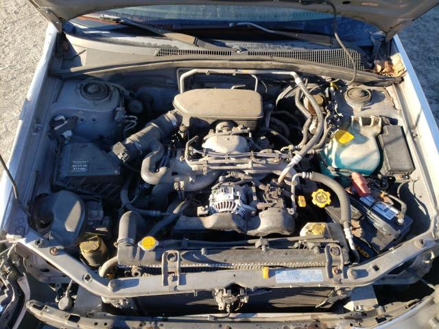 JF1SG656X5H701308 - 2005 SUBARU FORESTER 2.5XS Plata foto 12