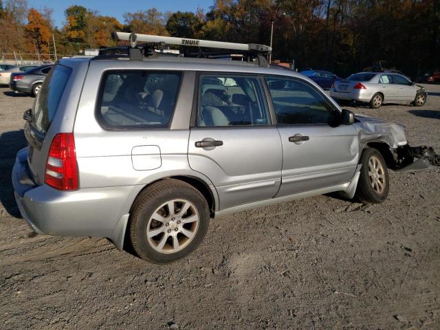 JF1SG656X5H701308 - 2005 SUBARU FORESTER 2.5XS Plata foto 3