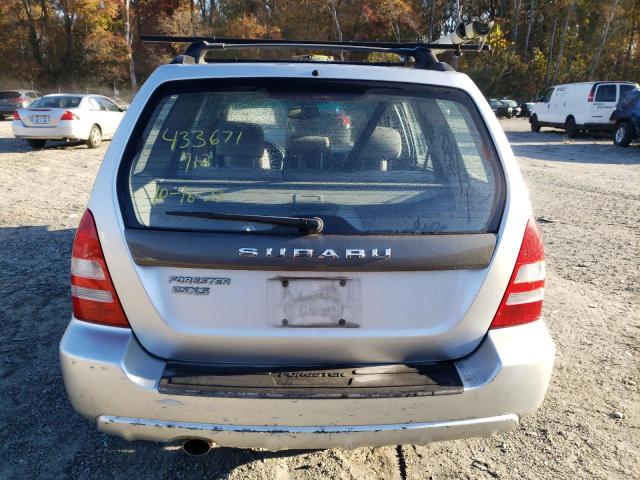 JF1SG656X5H701308 - 2005 SUBARU FORESTER 2.5XS Plata foto 6