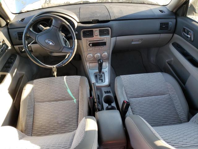 JF1SG656X5H701308 - 2005 SUBARU FORESTER 2.5XS Plata foto 8