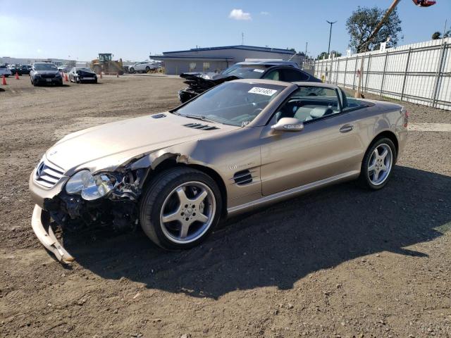 WDBSK74F53F041301 - 2003 MERCEDES-BENZ SL 55 AMG GOLD photo 1