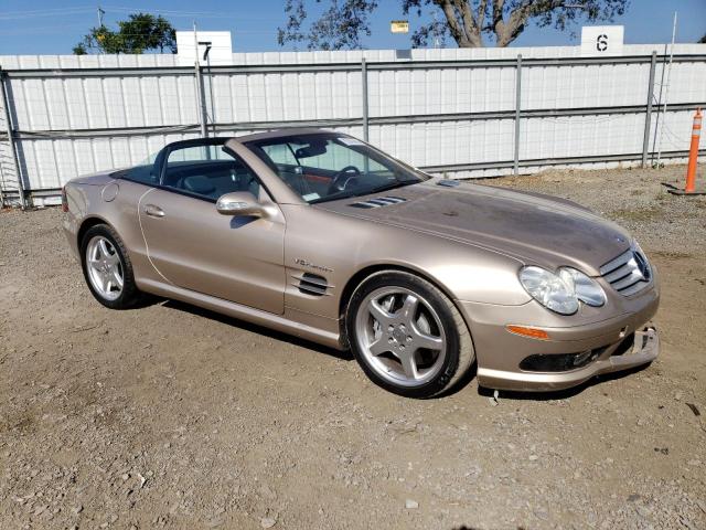 WDBSK74F53F041301 - 2003 MERCEDES-BENZ SL 55 AMG GOLD photo 4