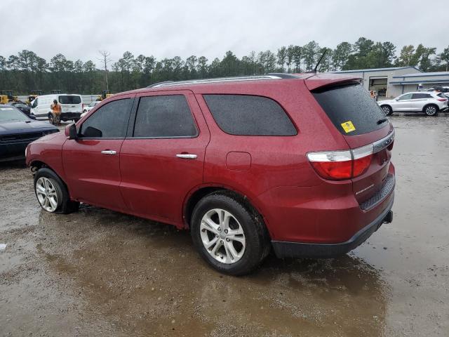 1C4RDHDGXDC527534 - 2013 DODGE DURANGO CREW RED photo 2