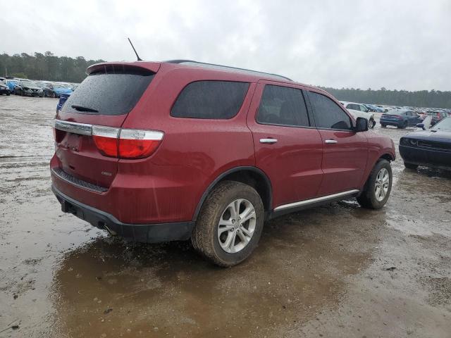 1C4RDHDGXDC527534 - 2013 DODGE DURANGO CREW RED photo 3