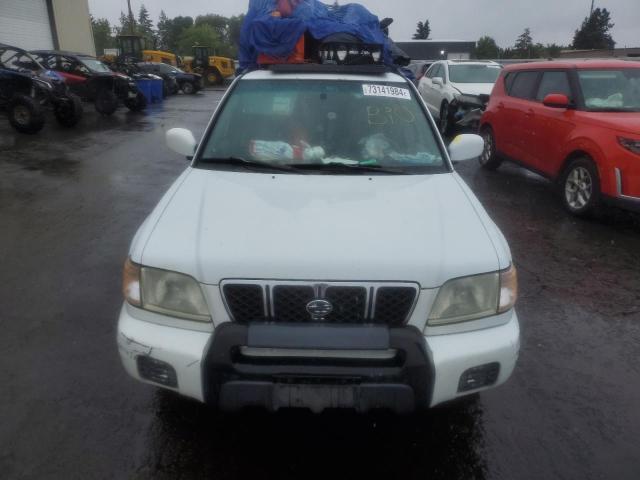 JF1SF65681H739472 - 2001 SUBARU FORESTER S 白色 照片 5