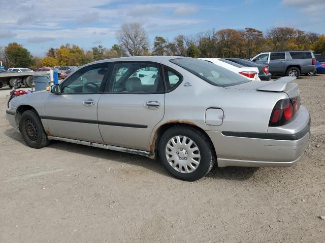 2G1WF52E159190704 - 2005 CHEVROLET IMPALA SILVER photo 2