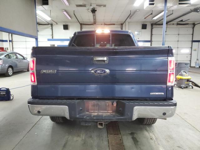 1FTFW1EF9EFC51454 - 2014 FORD F150 SUPERCREW BLUE photo 6