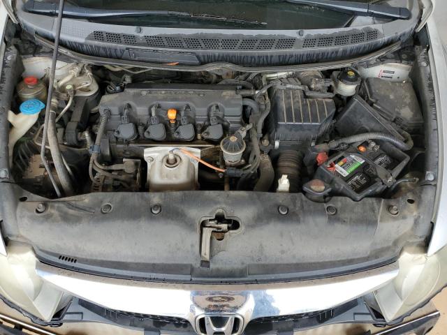 2HGFA1F91AH314886 - 2010 HONDA CIVIC EXL ვერცხლისფერი ფოტო 11