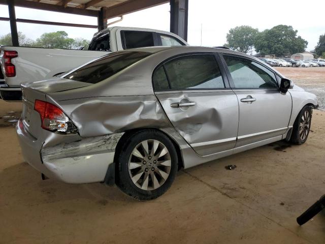 2HGFA1F91AH314886 - 2010 HONDA CIVIC EXL ვერცხლისფერი ფოტო 3