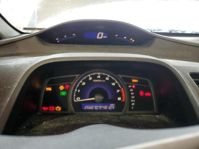 2HGFA1F91AH314886 - 2010 HONDA CIVIC EXL ვერცხლისფერი ფოტო 9