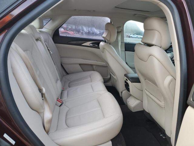 3LN6L5E98HR641863 - 2017 LINCOLN MKZ RESERVE ბურგუნდია ფოტო 10