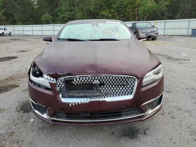 3LN6L5E98HR641863 - 2017 LINCOLN MKZ RESERVE ბურგუნდია ფოტო 5