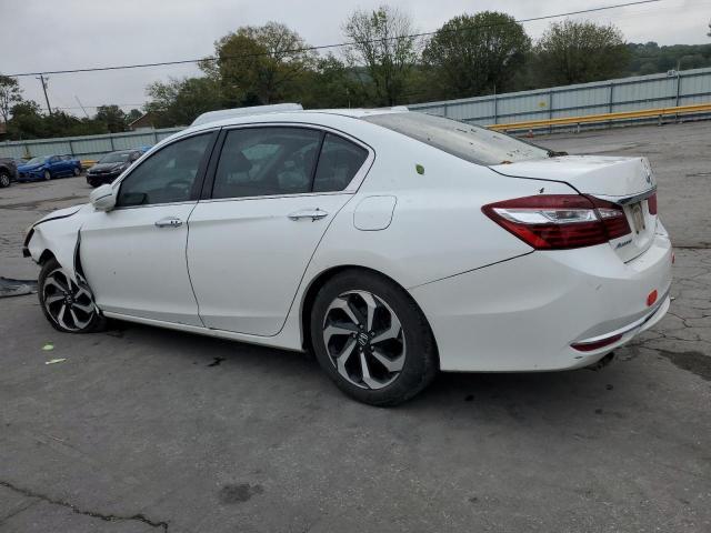 1HGCR3F83HA029632 - 2017 HONDA ACCORD EXL WHITE photo 2