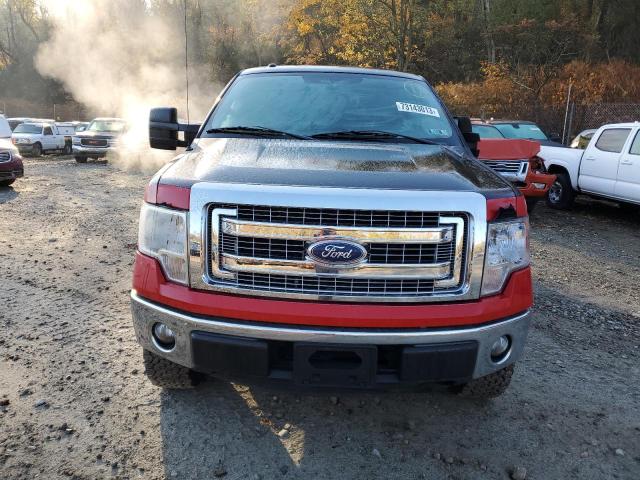 1FTFW1EF9EKF28725 - 2014 FORD F150 SUPERCREW RED photo 5