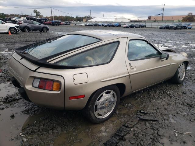 WP0JB0922FS860448 - 1985 PORSCHE 928 S TAN photo 3