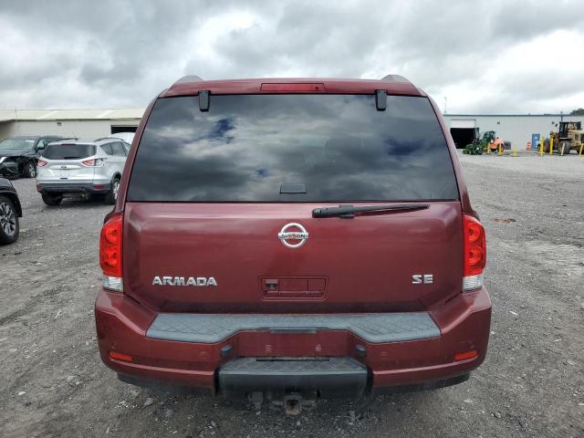 5N1AA0NC0AN600540 - 2010 NISSAN ARMADA SE BURGUNDY photo 6