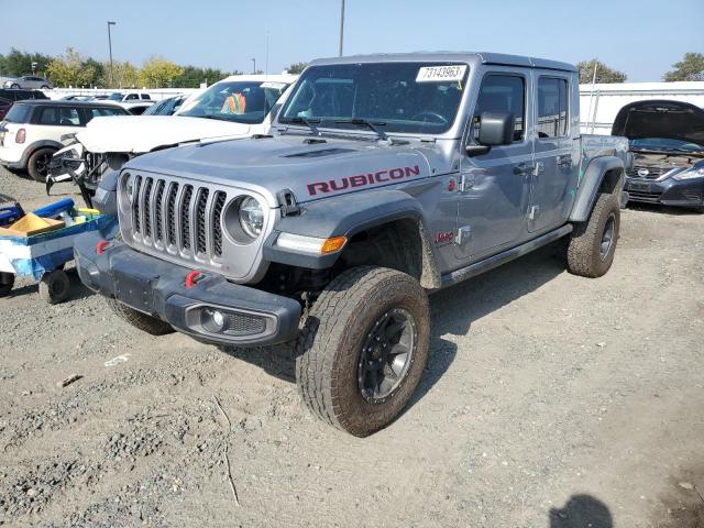 1C6JJTBG2LL102035 - 2020 JEEP GLADIATOR RUBICON GRAY photo 1