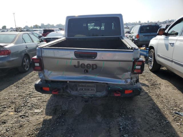 1C6JJTBG2LL102035 - 2020 JEEP GLADIATOR RUBICON GRAY photo 6