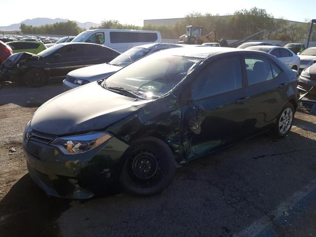 2T1BURHEXGC562702 - 2016 TOYOTA COROLLA L GREEN photo 1