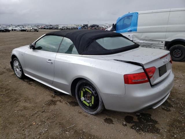 WAUCGAFH5CN000351 - 2012 AUDI S5 PREMIUM PLUS 银色 照片 2