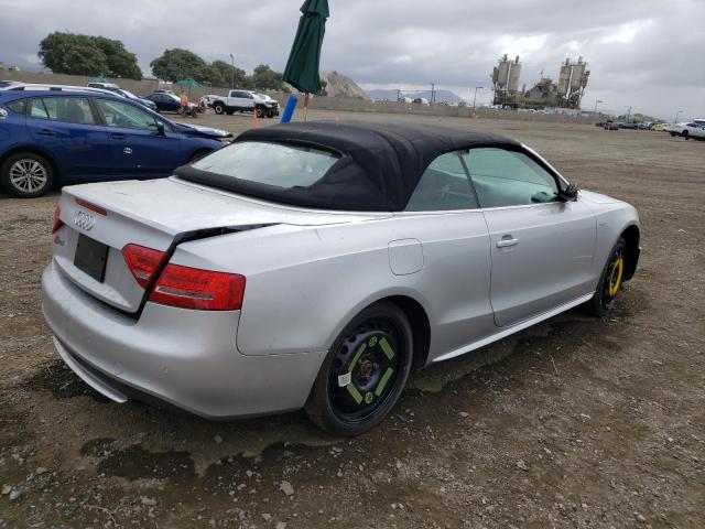 WAUCGAFH5CN000351 - 2012 AUDI S5 PREMIUM PLUS 银色 照片 3