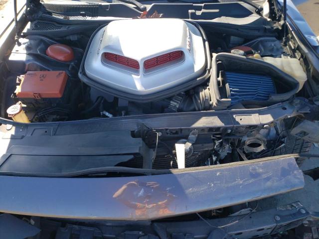 2C3CDZFJ1FH833417 - 2015 DODGE CHALLENGER R/T SCAT PACK GRAY photo 11