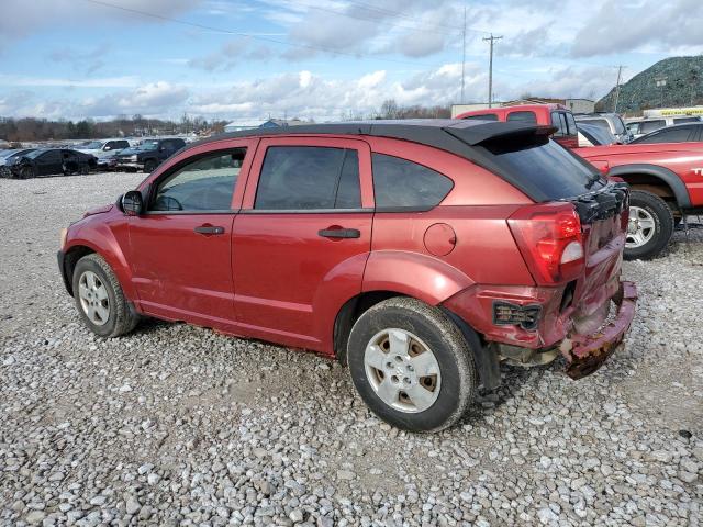 1B3HB28C07D322908 - 2007 DODGE CALIBER RED photo 2