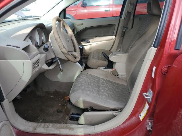 1B3HB28C07D322908 - 2007 DODGE CALIBER RED photo 7