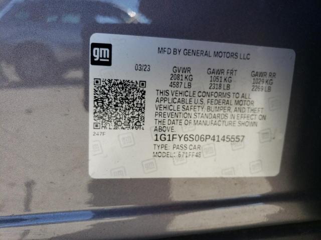 1G1FY6S06P4145557 - 2023 CHEVROLET BOLT EUV LT GRAY photo 13