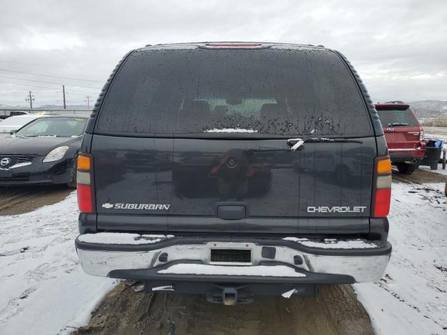 3GNEC16Z15G188305 - 2005 CHEVROLET SUBURBAN C1500 BLACK photo 6