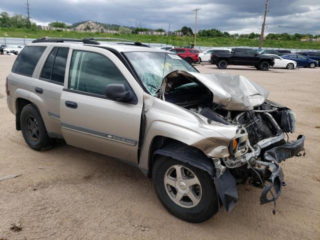 1GNDT13SX22424229 - 2002 CHEVROLET TRAILBLAZE SILVER photo 4