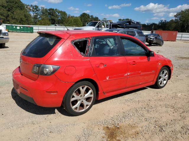 JM1BK143671743604 - 2007 MAZDA 3 HATCHBACK RED photo 3