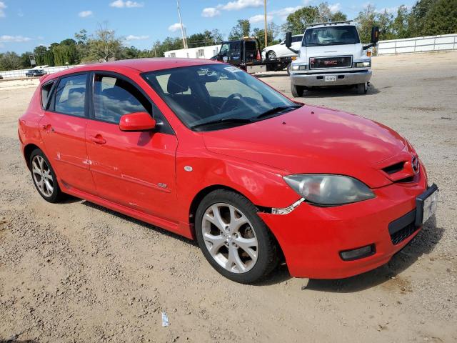 JM1BK143671743604 - 2007 MAZDA 3 HATCHBACK RED photo 4