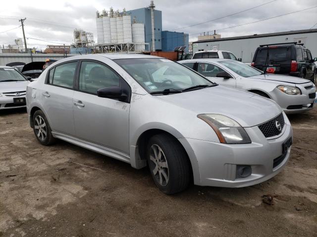 3N1AB6AP1CL693684 - 2012 NISSAN SENTRA 2.0 SILVER photo 4