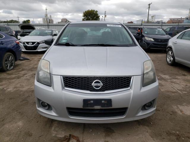 3N1AB6AP1CL693684 - 2012 NISSAN SENTRA 2.0 SILVER photo 5