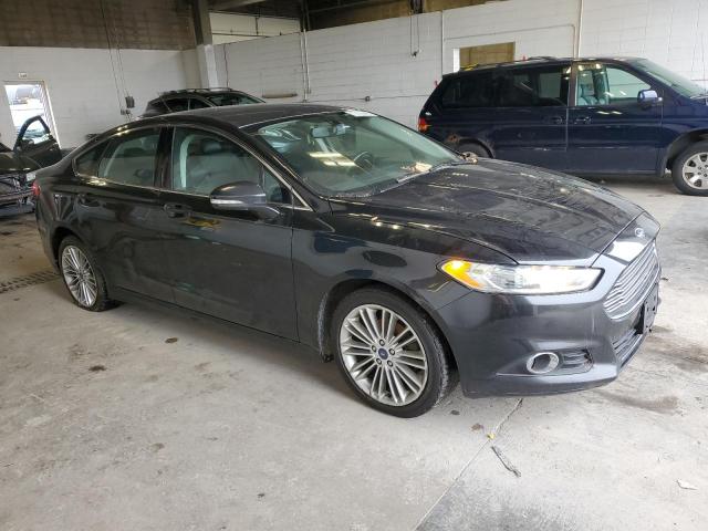 3FA6P0HD3ER155880 - 2014 FORD FUSION SE BLACK photo 4