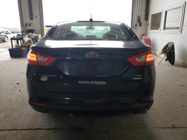 3FA6P0HD3ER155880 - 2014 FORD FUSION SE BLACK photo 6