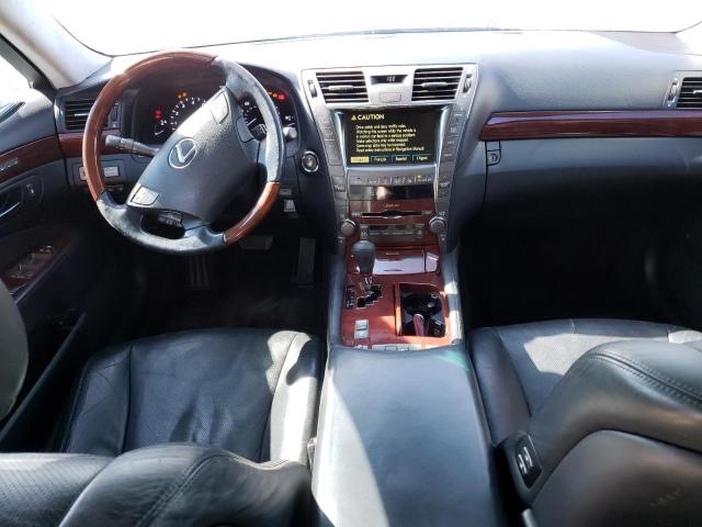 JTHGL46F975002320 - 2007 LEXUS LS 460L GRAY photo 8