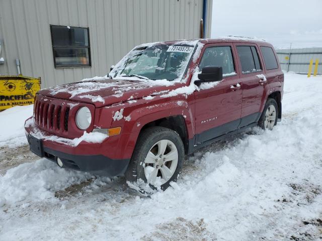 1C4NJRBB9CD612961 - 2012 JEEP PATRIOT SPORT BURGUNDY photo 1